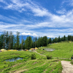 Scenic view of Sissu Valley, Himachal Pradesh